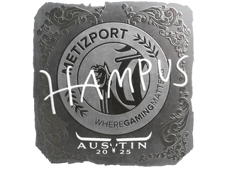 Sticker | hampus (Foil) | Austin 2025
