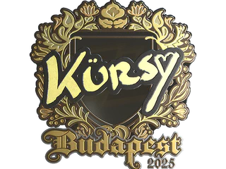 Sticker | Kursy (Gold) | Budapest 2025