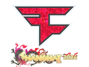 Sticker | FaZe Clan (Glitter) | Shanghai 2024 image