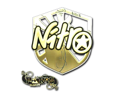 Sticker | nitr0 (Gold) | Paris 2023 image