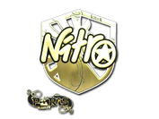 Sticker | nitr0 (Gold) | Paris 2023 image