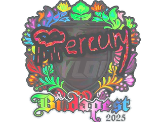 Sticker | Mercury (Holo) | Budapest 2025