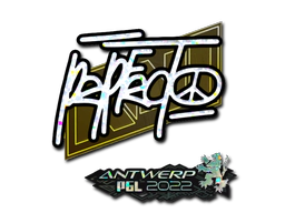 Sticker | Perfecto (Glitter) | Antwerp 2022 image