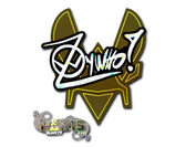 Sticker | ZywOo (Glitter) | Paris 2023 image