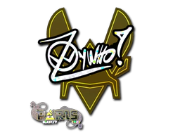 Sticker | ZywOo (Glitter) | Paris 2023 image