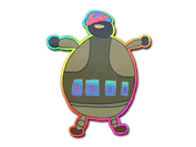 Sticker | Poorly Drawn IDF (Holo) image