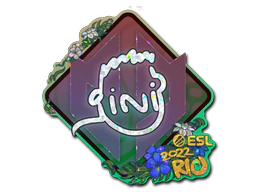 Sticker | VINI (Glitter) | Rio 2022 image