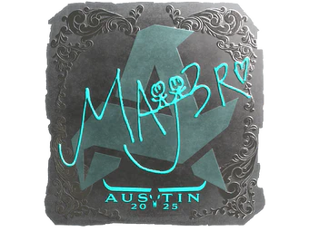 Sticker | MAJ3R (Foil) | Austin 2025 image