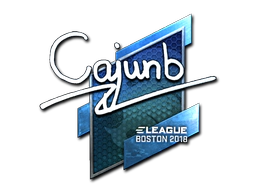 Sticker | cajunb (Foil) | Boston 2018 image
