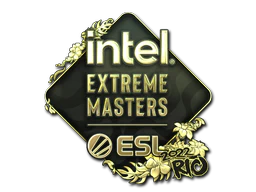 Sticker | IEM (Gold) | Rio 2022 image