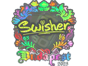 Sticker | Swisher (Holo) | Budapest 2025 image