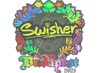 Sticker | Swisher (Holo) | Budapest 2025