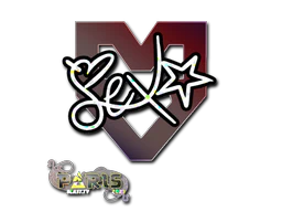 Sticker | dexter (Glitter) | Paris 2023 image