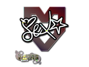 Sticker | dexter (Glitter) | Paris 2023 image