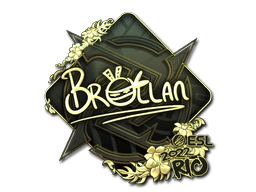 Sticker | Brollan (Gold) | Rio 2022 image