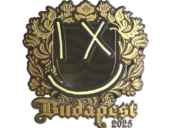 Sticker | lux (Gold) | Budapest 2025 image