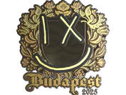 Sticker | lux (Gold) | Budapest 2025 image