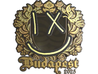 Sticker | lux (Gold) | Budapest 2025