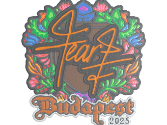 Sticker | fEAR (Embroidered) | Budapest 2025 image