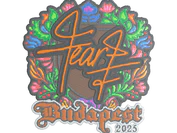 Sticker | fEAR (Embroidered) | Budapest 2025 image