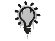 Sealed Graffiti | Lightbulb (Shark White) image