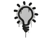 Sealed Graffiti | Lightbulb (Shark White) image