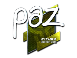 Sticker | paz (Foil) | Boston 2018 image