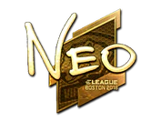 Sticker | NEO (Gold) | Boston 2018 image