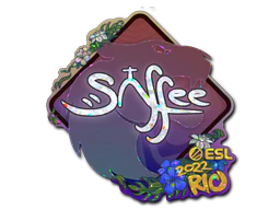 Sticker | saffee (Glitter) | Rio 2022 image