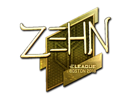 Sticker | zehN (Gold) | Boston 2018 image