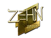 Sticker | zehN (Gold) | Boston 2018 image