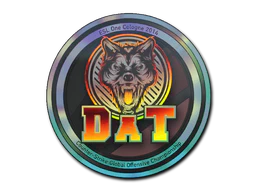 Sticker | dAT team (Holo) | Cologne 2014 image
