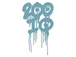 Sealed Graffiti | 200 IQ (Wire Blue)