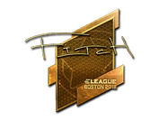 Sticker | fitch (Gold) | Boston 2018 image