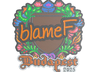 Sticker | blameF (Embroidered) | Budapest 2025