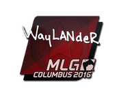 Sticker | wayLander | MLG Columbus 2016 image