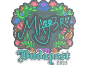 Sticker | MAJ3R (Embroidered) | Budapest 2025 image