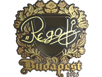 Sticker | regali (Gold) | Budapest 2025 image