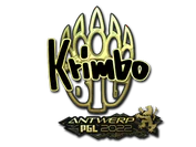 Sticker | Krimbo (Gold) | Antwerp 2022 image