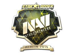 Sticker | Natus Vincere (Gold) | Berlin 2019 image