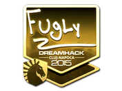 Sticker | FugLy (Gold) | Cluj-Napoca 2015 image