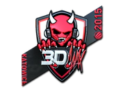 Sticker | 3DMAX (Foil) | Katowice 2015 image