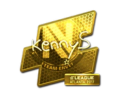 Sticker | kennyS (Gold) | Atlanta 2017 image