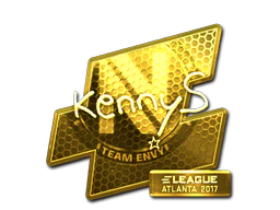 Sticker | kennyS (Gold) | Atlanta 2017 image