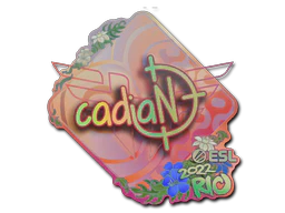 Sticker | cadiaN (Holo) | Rio 2022 image