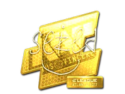 Sticker | seized (Gold) | Atlanta 2017 image