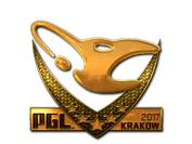 Sticker | mousesports (Gold) | Krakow 2017 image
