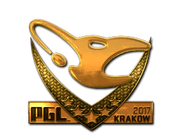 Sticker | mousesports (Gold) | Krakow 2017 image