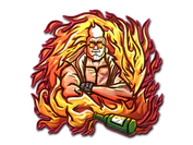 Sticker | Romanov's Fire (Foil) image