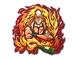 Sticker | Romanov's Fire (Foil) image